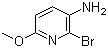 structure of CAS# 135795-46-9, 3-Amino-2-bromo-6-methoxypyridine;2-Bromo-6-methoxy-3-pyridinamine