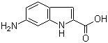 structure of CAS# 135855-63-9, 6-Amino-1H-indole-2-carboxylic acid