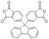structure of CAS# 135876-30-1, 5,5'-(9H-Fluorene-9,9-diyl)bis(2-benzofuran-1,3-dione)