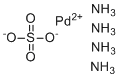 structure of CAS# 13601-06-4, Tetraamminepalladium sulfate;Azane palladium(2+) sulfate