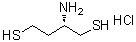 结构式 CAS# 1363376-98-0, (2S)-2-氨基-1,4-丁二硫醇盐酸盐