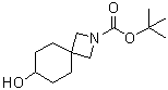 结构式 CAS# 1363383-18-9, 7-羟基-2-氮杂螺[3.5]壬烷-2-羧酸叔丁酯