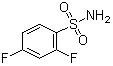 structure of CAS# 13656-60-5, 2,4-Difluorobenzenesulfonamide