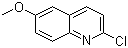 structure of CAS# 13676-02-3, 2-Chloro-6-methoxyquinoline