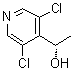 structure of CAS# 1370347-50-4, (alphaS)-3,5-Dichloro-alpha-methyl-4-pyridinemethanol;(1S)-1-(3,5-dichloropyridin-4-yl)ethanol