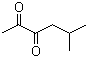 structure of CAS# 13706-86-0, 5-Methyl-2,3-hexanedione;2-Methylhexa-4,5-dione