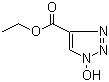 Ethyl 1-hydroxy-1H-1,2,3-triazole-4-carboxylate molecular structure (CAS 137156-41-3)