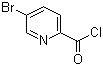 5-Bromopyridine-2-carbonyl chloride molecular structure (CAS 137178-88-2)