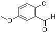 structure of CAS# 13719-61-4, 2-Chloro-5-methoxybenzaldehyde