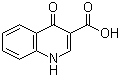 4-Oxo-1,4-dihydroquinoline-3-carboxylic acid molecular structure (CAS 13721-01-2)