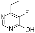 结构式 CAS# 137234-87-8, 4-乙基-5-氟-6-羟基嘧啶; 6-乙基-5-氟嘧啶-4(3H)-酮