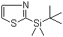 结构式 CAS# 137382-38-8, 2-(叔丁基二甲基硅基)噻唑