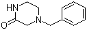 1-Benzyl-3-oxopiperazin molecular structure (CAS 13754-41-1)