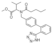 结构式 CAS# 137863-17-3, 缬沙坦甲酯
