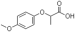结构式 CAS# 13794-15-5, 2-(4-甲氧基苯氧基)丙酸