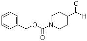 structure of CAS# 138163-08-3, Benzyl 4-formyltetrahydro-1(2H)-pyridinecarboxylate;4-Formylpiperidine-1-carboxylic acid benzyl ester