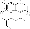 structure of CAS# 138184-36-8, Poly[2-methoxy-5-(2-ethylhexyloxy)-1,4-phenylenevinylene]