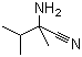 2-氨基-2,3-二甲基丁腈分子结构 (CAS 13893-53-3)