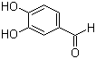3,4-二羟基苯甲醛分子结构 (CAS 139-85-5)
