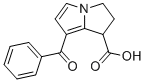 structure of CAS# 1391052-68-8, Ketorolac EP Impurity F;(+/-)-7-Benzoyl-2,3-dihydro-1H-pyrrolizine-1-carboxylic acid