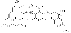 Kitasamycin molecular structure (CAS 1392-21-8)