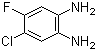 4-Chloro-5-fluorobenzene-1,2-diamine molecular structure (CAS 139512-70-2)