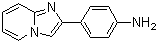 structure of CAS# 139705-74-1, 4-(Imidazo[1,2-a]pyridin-2-yl)aniline