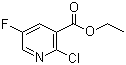 structure of CAS# 139911-30-1, Ethyl 2-chloro-5-fluoronicotinate;2-Chloro-5-fluoronicotinic acid ethyl ester