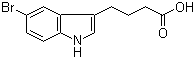 5-Bromoindole-3-butyric acid molecular structure (CAS 13993-31-2)