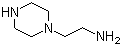 N-氨乙基哌嗪分子结构 (CAS 140-31-8)