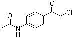 4-氯乙酰基乙酰苯胺分子结构 (CAS 140-49-8)