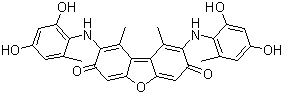 Orcein molecular structure (CAS 1400-62-0)