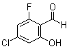 结构式 CAS# 1401251-45-3, 4-氯-2-氟-6-羟基苯甲醛