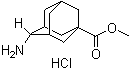 structure of CAS# 1401333-04-7, (Z)-4-Aminoadamantane-1-carboxylic acid methyl ester hydrochloride