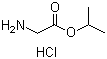 structure of CAS# 14019-62-6, Glycine isopropyl ester hydrochloride