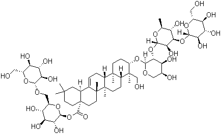 structure of CAS# 140360-29-8, Macranthoidin A