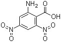 2-Amino-4,6-dinitrobenzoic acid molecular structure (CAS 140380-55-8)