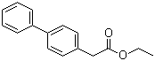 4-Biphenylacetic acid ethyl ester molecular structure (CAS 14062-23-8)