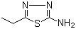 2-Amino-5-ethyl-1,3,4-thiadiazole molecular structure (CAS 14068-53-2)