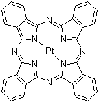 酞菁铂分子结构 (CAS 14075-08-2)