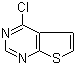 4-Chlorothieno[2,3-d]pyrimidine molecular structure (CAS 14080-59-2)