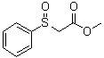 结构式 CAS# 14090-83-6, 苯基亚磺酰乙酸甲酯