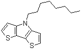 N-Octyldithieno[3,2-b:2',3'-d]pyrrole molecular structure (CAS 141029-75-6)