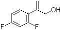 structure of CAS# 141113-36-2, 2-(2,4-Difluorophenyl)-2-propen-1-ol