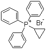 structure of CAS# 14114-05-7, Cyclopropyltriphenylphosphonium bromide