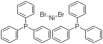 structure of CAS# 14126-37-5, Dibromobis(triphenylphosphine)nickel(II);Nickel(II) bromide bis(triphenylphosphine)
