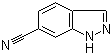 structure of CAS# 141290-59-7, 1H-Indazole-6-carbonitrile;6-Cyano-1H-indazole