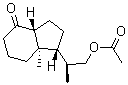 structure of CAS# 141411-00-9, [1R-[1alpha(S*),3abeta,7aalpha]]-1-[2-(Acetyloxy)-1-methylethyl]octahydro-7a-methyl-4H-inden-4-one