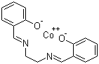 结构式 CAS# 14167-18-1, N,N'-二水杨醛乙二胺钴 (II)