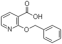 结构式 CAS# 14178-18-8, 2-苄氧基吡啶-3-甲酸